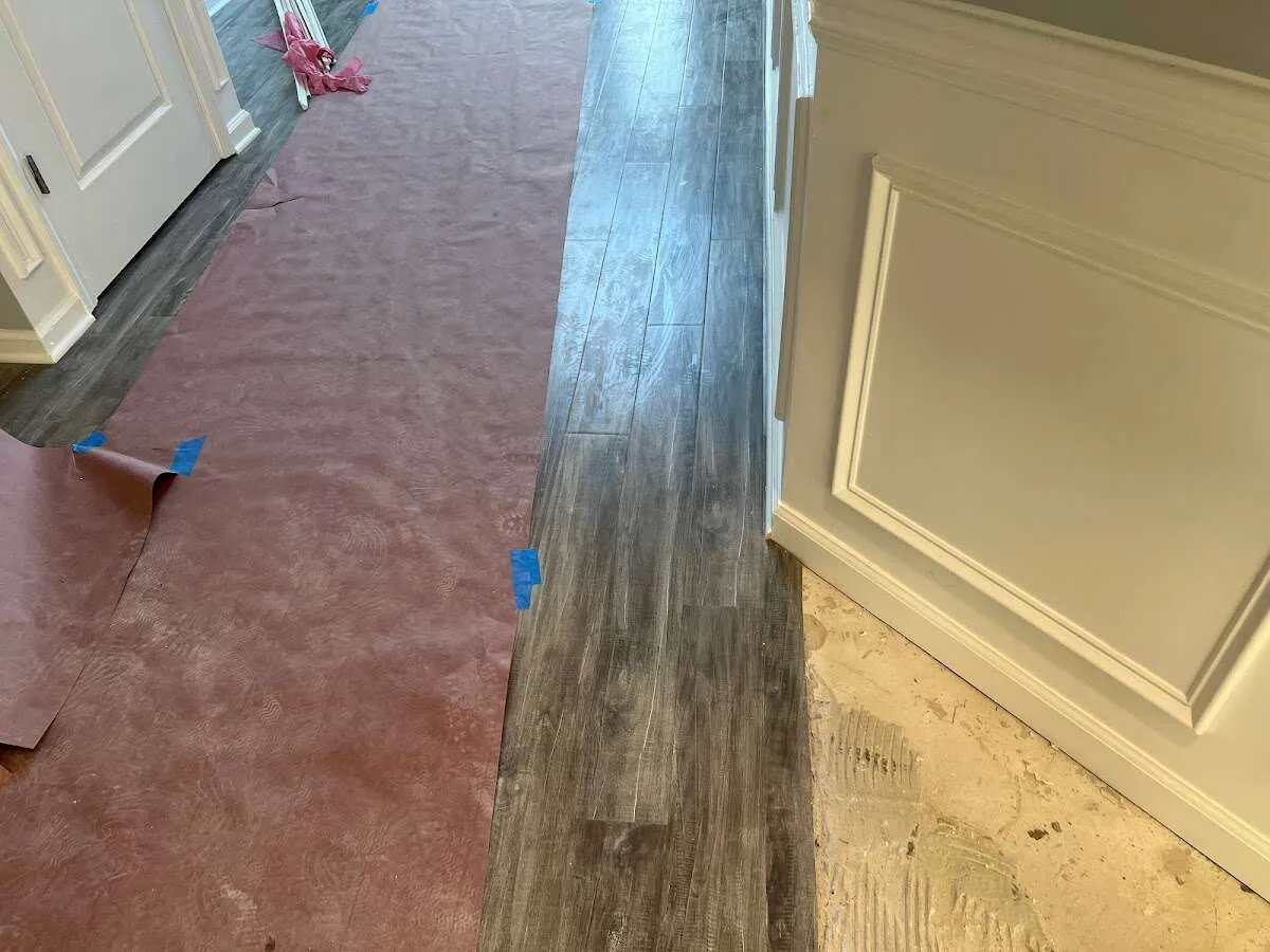 Completed marble shower restoration in Fellsmere